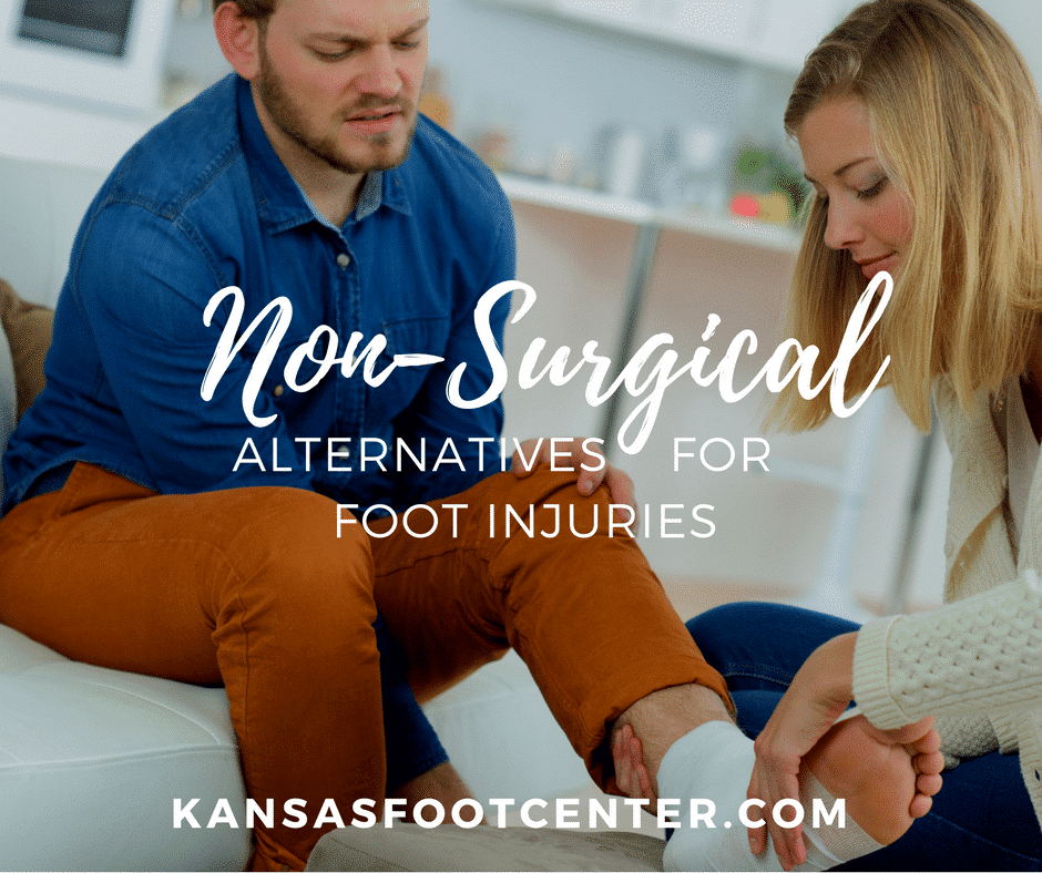 Non-Surgical Alternatives for Foot Injuries.